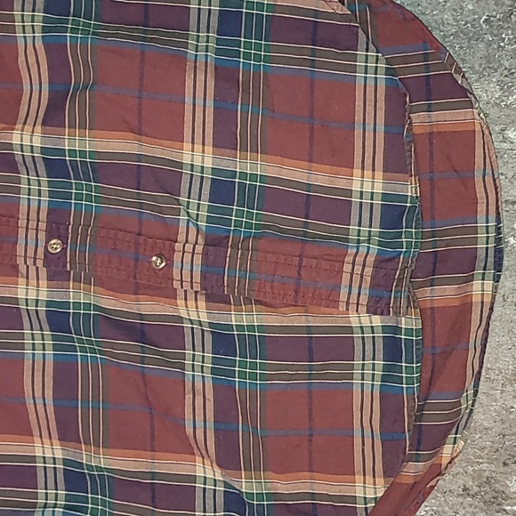 Made in USA. The Ascot Shop, La Jolla. 💯 Cotton button- up.  Women's size Large - Picture 5 of 14